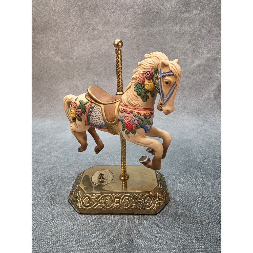Willitts Designs Tobin Fraley Carousel Horse Limited Edition Brass Base 5043